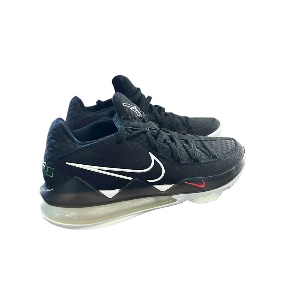 Nike LeBron 17 Low Basketball Shoes Black White Men’s 8.5
